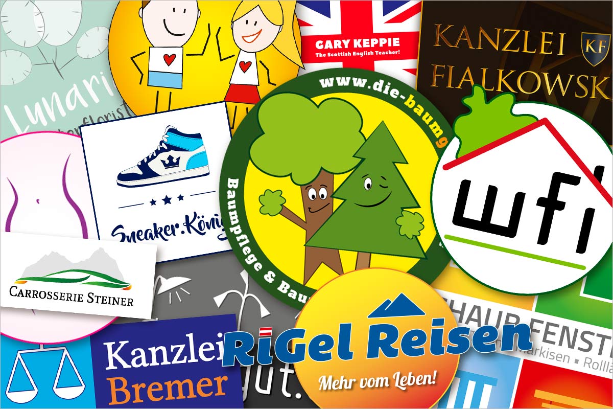 Logo Design der Werbeagentur und Kreativagentur für Landquart GR, Maienfeld und Zizers